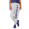 Baltimore Ravens NFL Womens Big Wordmark Gray Sweatpants