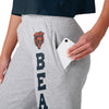 Chicago Bears NFL Womens Big Wordmark Gray Sweatpants