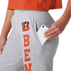 Cincinnati Bengals NFL Womens Big Wordmark Gray Sweatpants