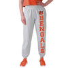 Cincinnati Bengals NFL Womens Big Wordmark Gray Sweatpants