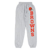 Cleveland Browns NFL Womens Big Wordmark Gray Sweatpants