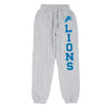 Detroit Lions NFL Womens Big Wordmark Gray Sweatpants