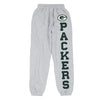 Green Bay Packers NFL Womens Big Wordmark Gray Sweatpants