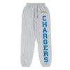 Los Angeles Chargers NFL Womens Big Wordmark Gray Sweatpants