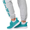 Miami Dolphins NFL Womens Big Wordmark Gray Sweatpants