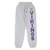 Minnesota Vikings NFL Womens Big Wordmark Gray Sweatpants