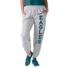 Philadelphia Eagles NFL Womens Big Wordmark Gray Sweatpants