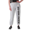 Pittsburgh Steelers NFL Womens Big Wordmark Gray Sweatpants