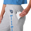 Tennessee Titans NFL Womens Big Wordmark Gray Sweatpants