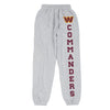 Washington Commanders NFL Womens Big Wordmark Gray Sweatpants