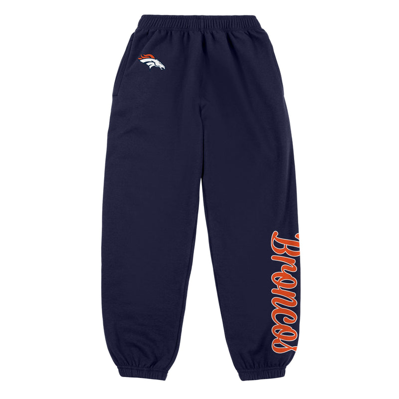 NFL, Pants & Jumpsuits, Denver Broncos Joggers Womens Large Nfl Team  Football Mascot Sweatpant Orange