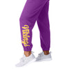 Minnesota Vikings NFL Womens Script Wordmark Team Color Sweatpants