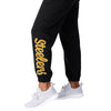 Pittsburgh Steelers NFL Womens Script Wordmark Team Color Sweatpants