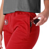 San Francisco 49ers NFL Womens Script Wordmark Team Color Sweatpants