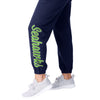 Seattle Seahawks NFL Womens Script Wordmark Team Color Sweatpants