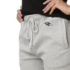 Baltimore Ravens NFL Womens Gray Woven Joggers