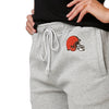 Cleveland Browns NFL Womens Gray Woven Joggers