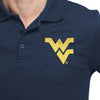 West Virginia Mountaineers NCAA Mens Casual Color Polo