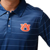 Auburn Tigers NCAA Mens Striped Polyester Polo