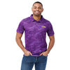 LSU Tigers NCAA Mens Color Camo Polyester Polo