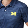 Michigan Wolverines NCAA Mens Color Camo Polyester Polo