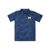 Michigan Wolverines NCAA Mens Color Camo Polyester Polo