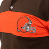 Cleveland Browns NFL Mens Rugby Stripe Polo