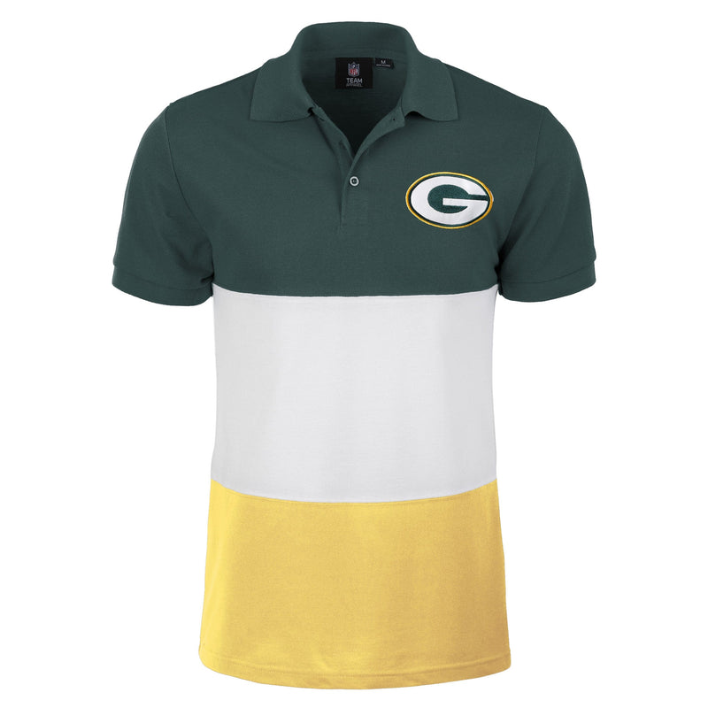 Green Bay Packers NFL Mens Rugby Scrum Polo