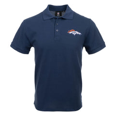 25% OFF Denver Broncos Mens Polo Shirts White