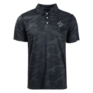 New Orleans Saints NFL Mens Color Camo Polyester Polo