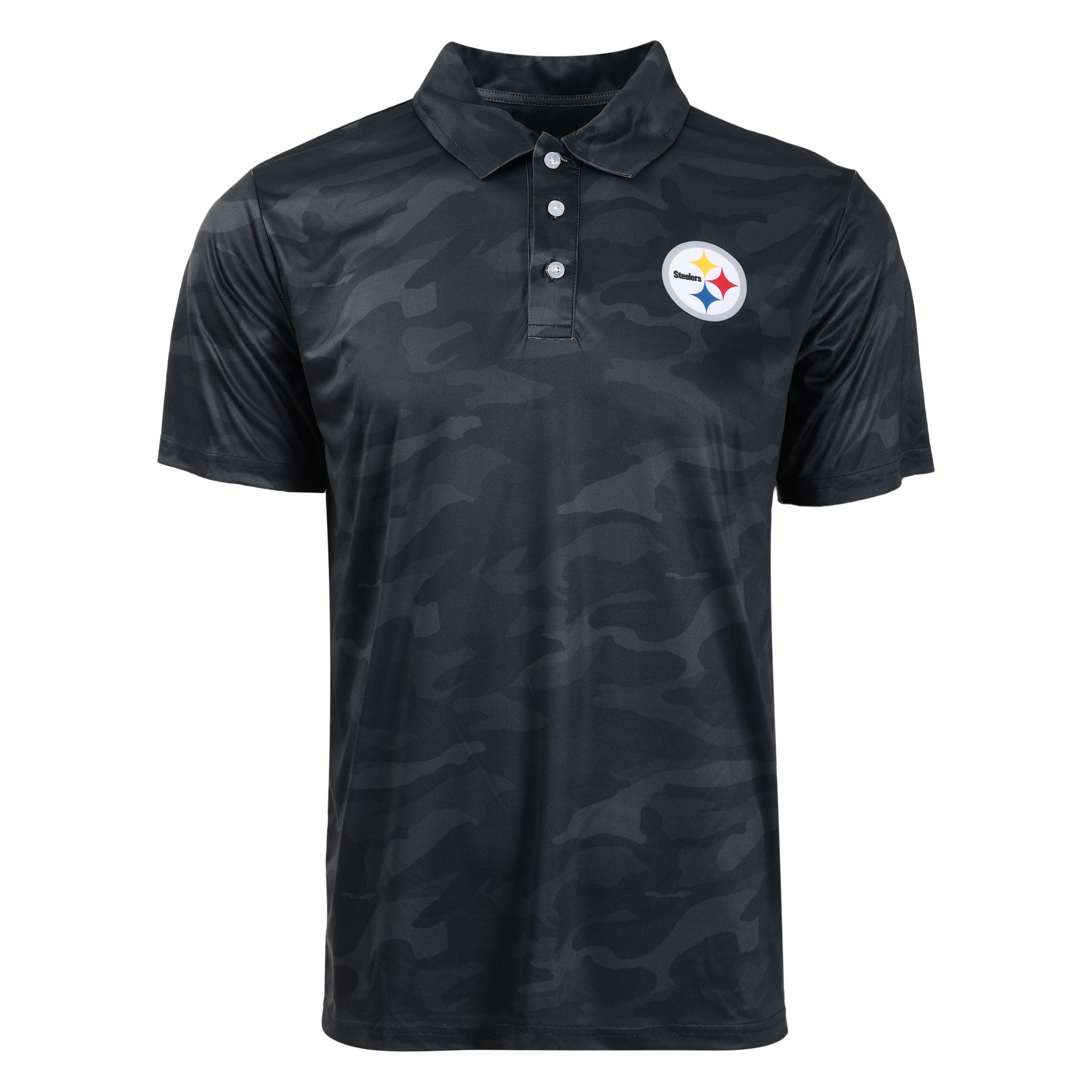 Pittsburgh Steelers Camoflage Pattern Personalized Polo Shirt - T-shirts  Low Price