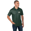 Green Bay Packers NFL Mens Striped Polyester Polo