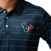 Houston Texans NFL Mens Striped Polyester Polo