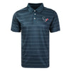 Houston Texans NFL Mens Striped Polyester Polo