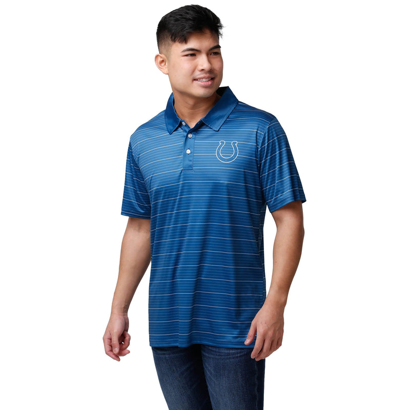 FOCO Indianapolis Colts NFL Mens Casual Color Polo - L