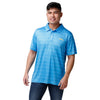 Los Angeles Chargers NFL Mens Striped Polyester Polo