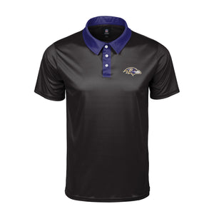 Baltimore Ravens NFL Mens Nightcap Polyester Polo