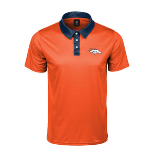 Denver Broncos NFL Mens Nightcap Polyester Polo