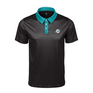 Miami Dolphins NFL Mens Nightcap Polyester Polo