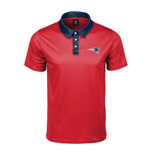 New England Patriots NFL Mens Nightcap Polyester Polo