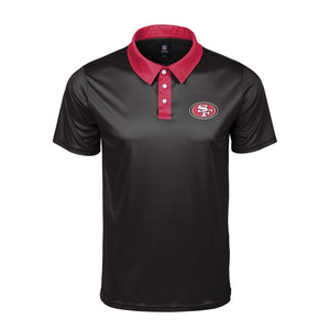 San Francisco 49ers NFL Mens Nightcap Polyester Polo