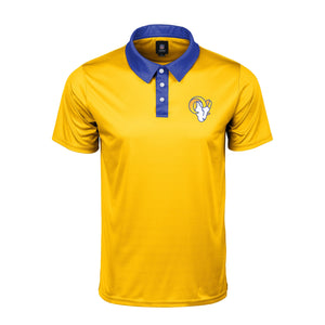 Los Angeles Rams NFL Mens Nightcap Polyester Polo
