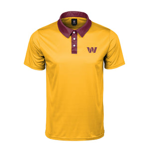 Washington Commanders NFL Mens Nightcap Polyester Polo