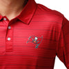 Tampa Bay Buccaneers NFL Mens Striped Polyester Polo