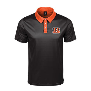 Cincinnati Bengals NFL Mens Workday Warrior Polyester Polo