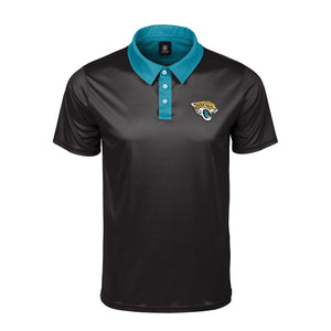 Jacksonville Jaguars NFL Mens Workday Warrior Polyester Polo