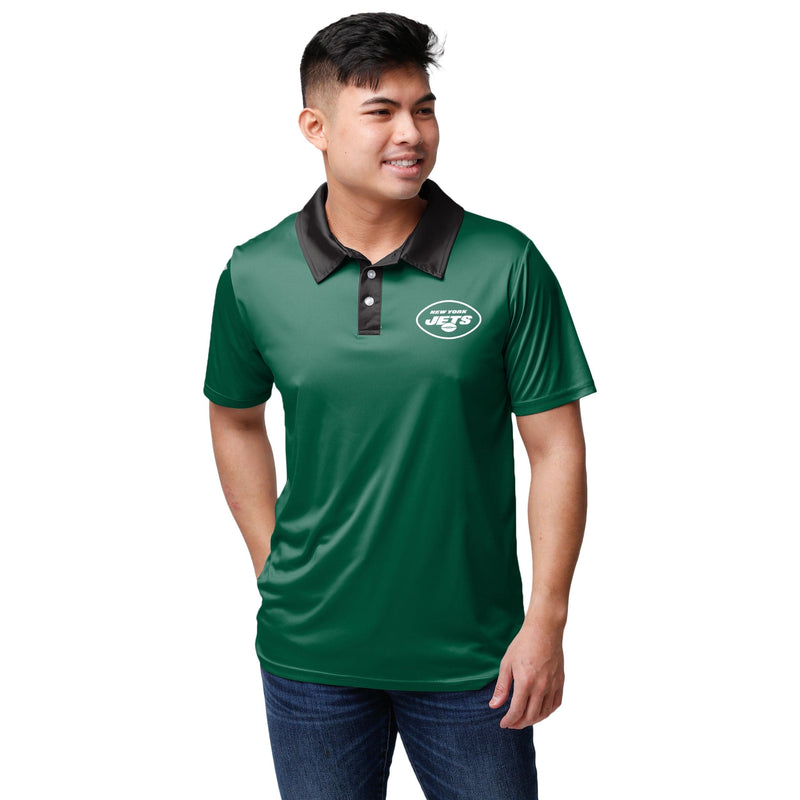 New York Jets NFL Mens Workday Warrior Polyester Polo