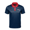 New England Patriots NFL Mens Workday Warrior Polyester Polo