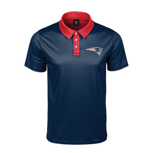 New England Patriots NFL Mens Workday Warrior Polyester Polo