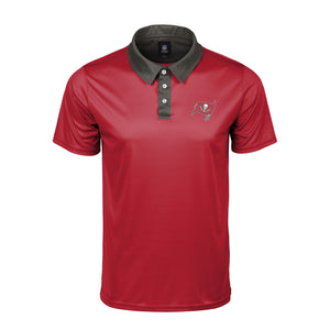 Tampa Bay Buccaneers NFL Mens Workday Warrior Polyester Polo